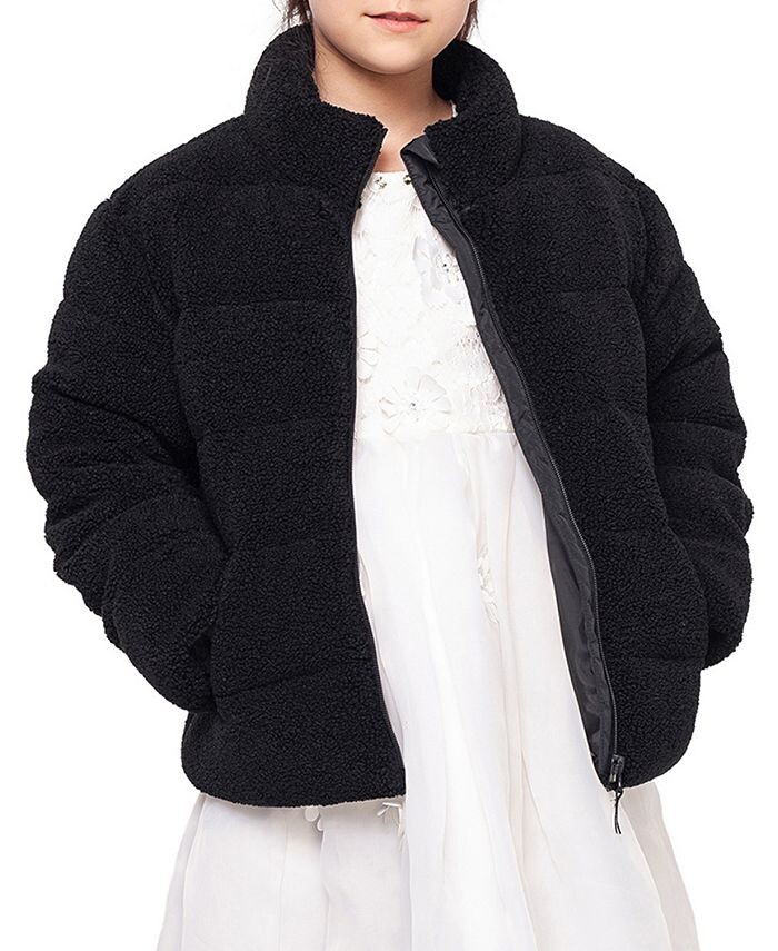 Пуховик из шерпы Rokka&Rolla, черный
Пуховик из шерпы Rokka&Rolla, черный