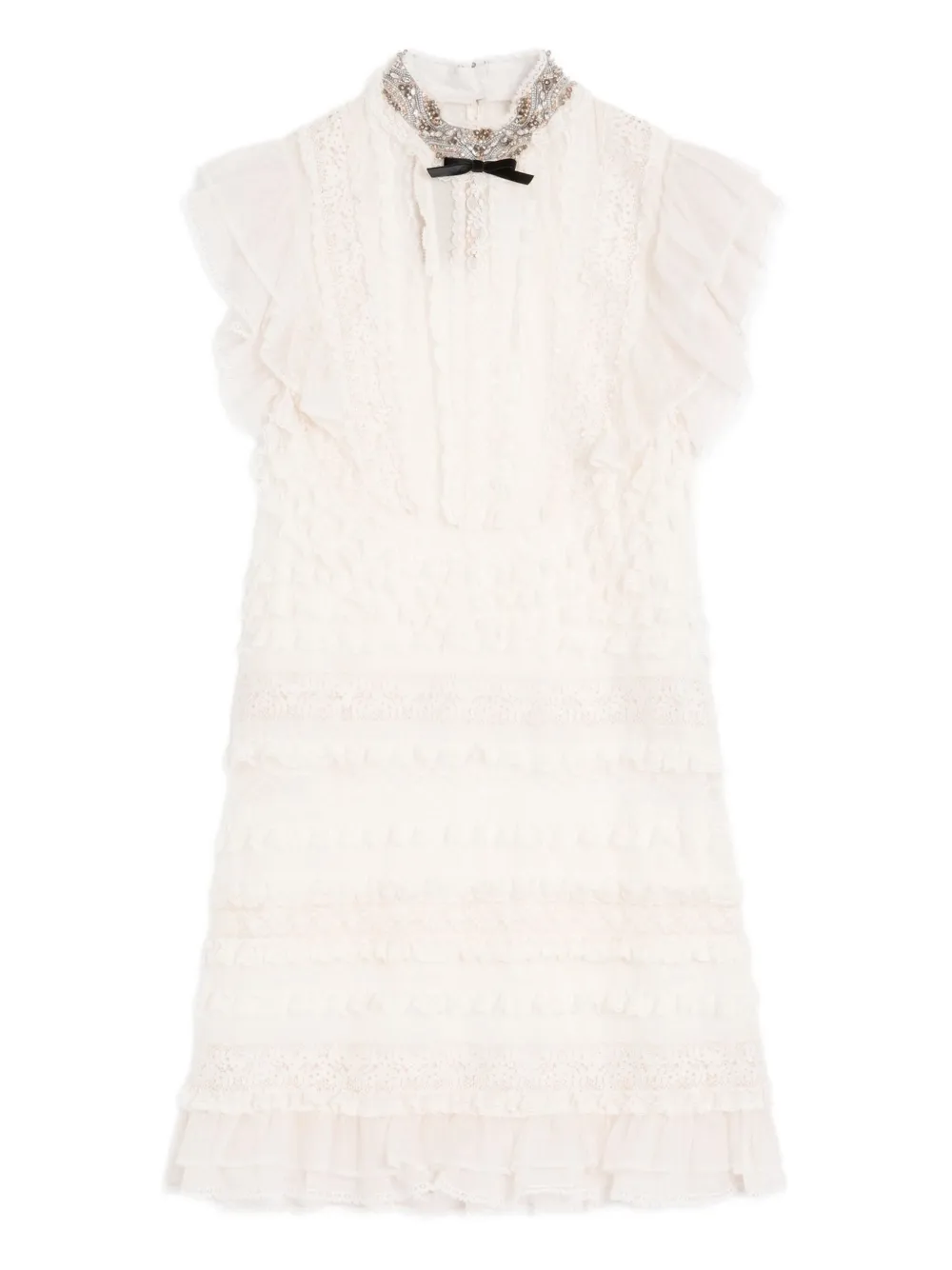 Джинсовое платье мини с вышивкой Valentino Garavani, белый
Джинсовое платье мини с вышивкой Valentino Garavani, белый