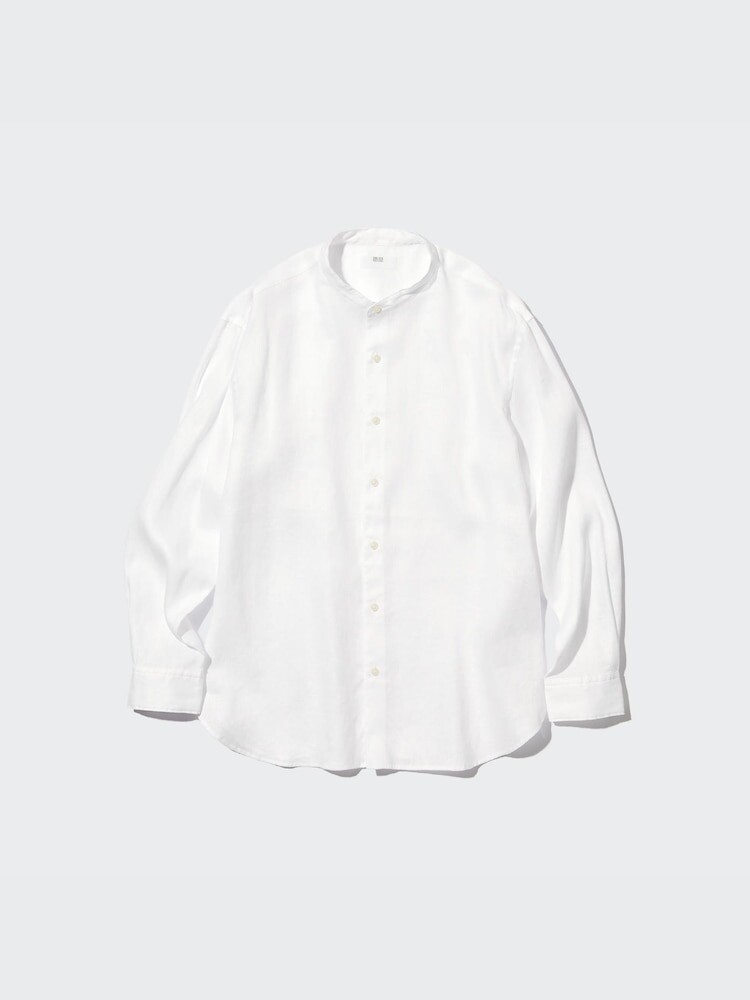 Рубашка из 100% льна премиум-класса Uniqlo, цвет 00 белый
Рубашка из 100% льна премиум-класса Uniqlo, цвет 00 белый