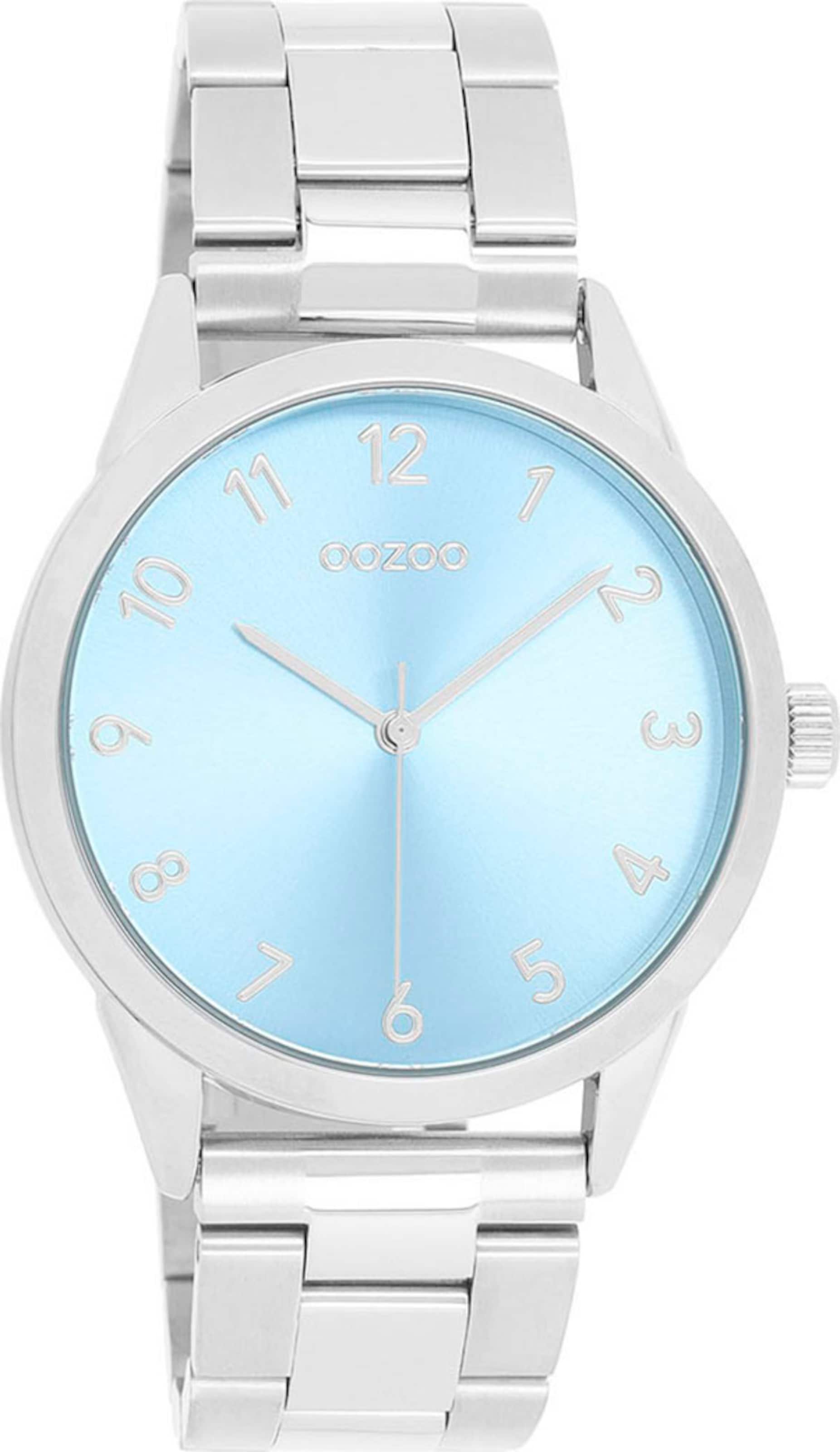 OOZOO Серебряные аналоговые часы
OOZOO Серебряные аналоговые часы