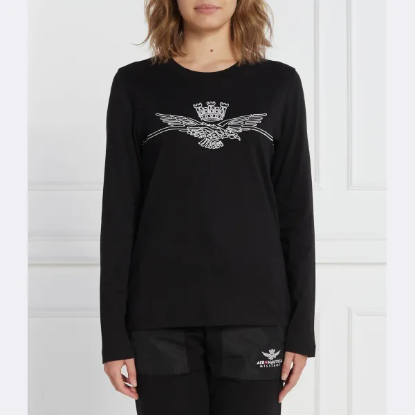 Блузка стандартного кроя Aeronautica Militare, черный
Блузка стандартного кроя Aeronautica Militare, черный