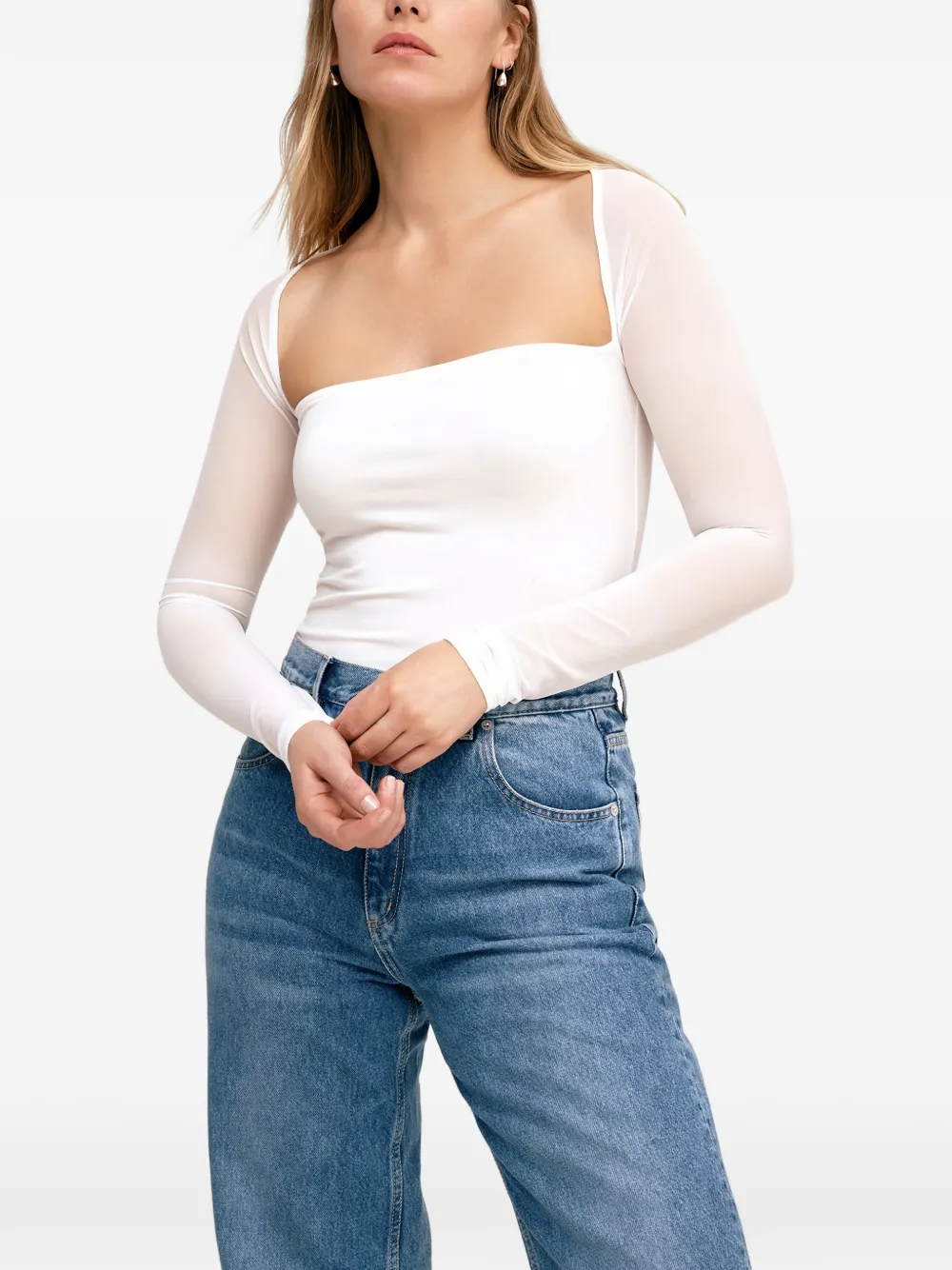 Топ Lucia с квадратным вырезом Marcella, белый
Топ Lucia с квадратным вырезом Marcella, белый