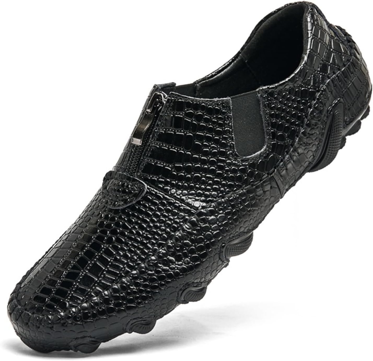 Мужские слипоны Netehadi ручной работы из кожи с узором под крокодила, с металлической пряжкой, с нескользящей подошвой, с округлым носком, повседневные мокасины для прогулок, офиса, вождения, вечеринок и официальных мероприятий, черный
Мужские слипоны Netehadi ручной работы из кожи с узором под крокодила, с металлической пряжкой, с нескользящей подошвой, с округлым носком, повседневные мокасины для прогулок, офиса, вождения, вечеринок и официальных мероприятий, черный