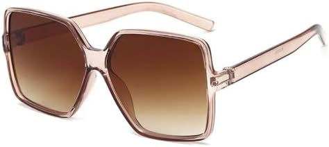 Модные солнцезащитные очки большого размера с бриллиантами для женщин, стильные квадратные солнцезащитные очки с кристаллами, защита от ультрафиолета UV400 MTZJH, B - Brown
Модные солнцезащитные очки большого размера с бриллиантами для женщин, стильные квадратные солнцезащитные очки с кристаллами, защита от ультрафиолета UV400 MTZJH, B - Brown