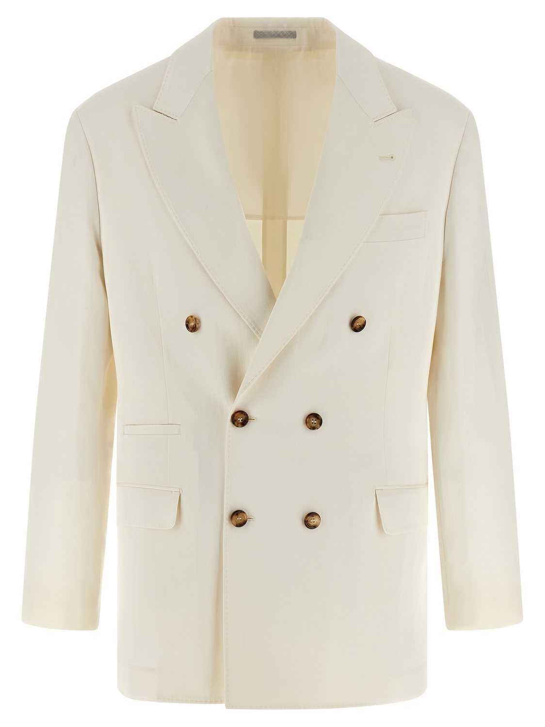 Льняной шелковый пиджак Brunello Cucinelli, белый
Льняной шелковый пиджак Brunello Cucinelli, белый