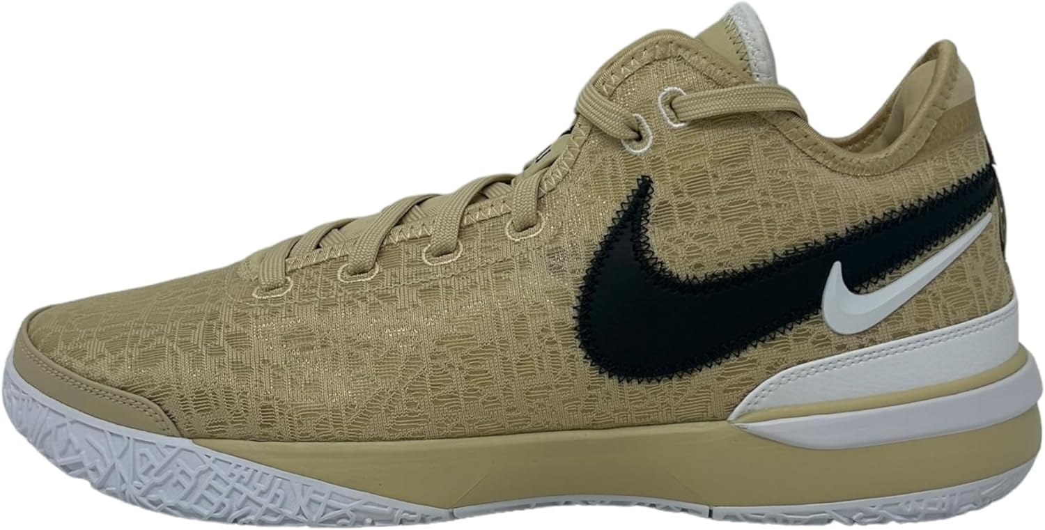 Nike Mens Lebron 20, Team Gold/Black-White
Nike Mens Lebron 20, Team Gold/Black-White
