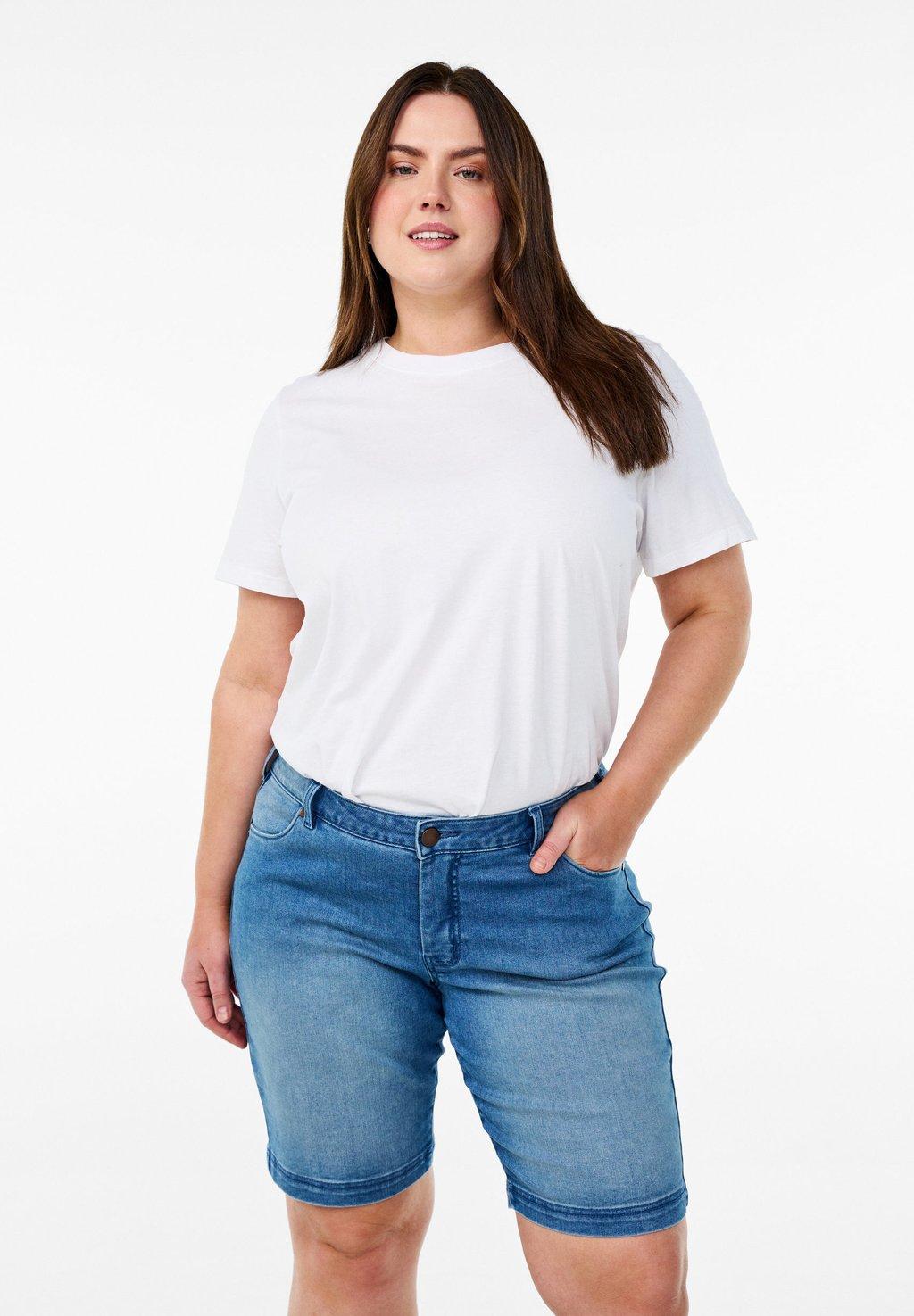 Джинсовые шорты SLIM FIT NORMALER Zizzi, цвет Light Blue Denim
Джинсовые шорты SLIM FIT NORMALER Zizzi, цвет Light Blue Denim