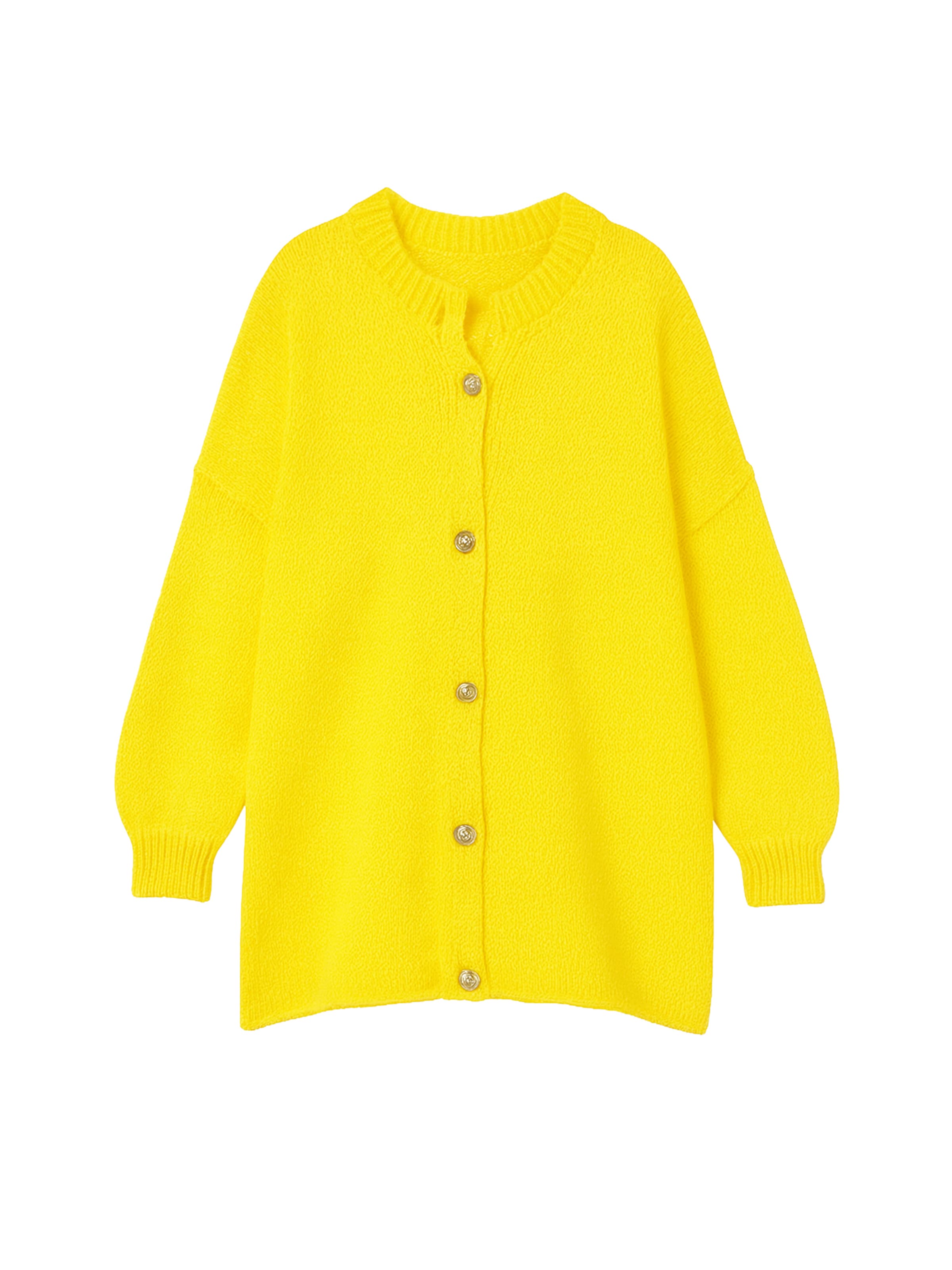 Elara Вязаный кардиган желтого цвета
Elara Вязаный кардиган желтого цвета