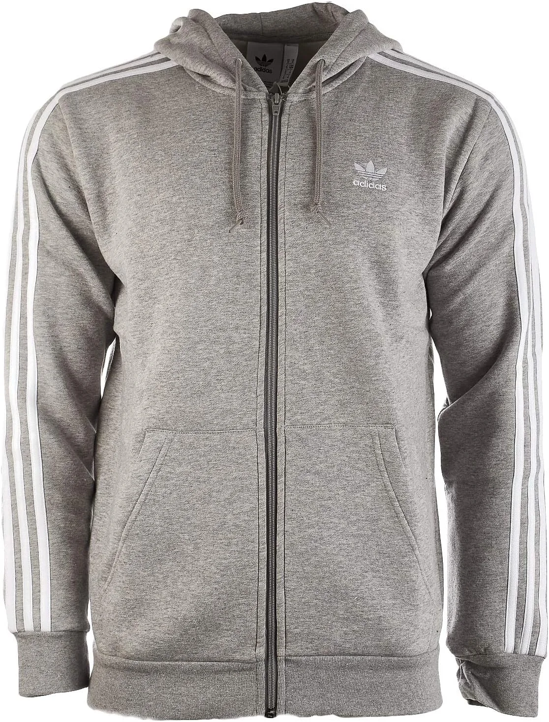 Толстовка adidas Originals с молнией и тремя полосками
Толстовка adidas Originals с молнией и тремя полосками