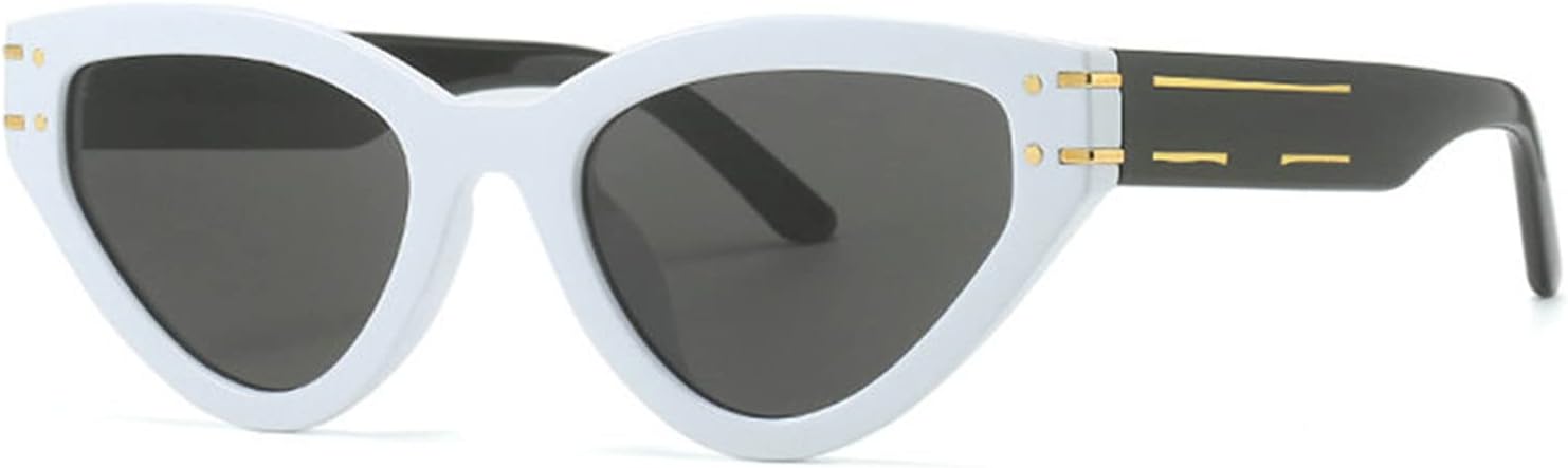 Солнцезащитные очки Willochra в стиле ретро «кошачий глаз» для женщин с заклепками и градиентным переходом цвета, модные солнцезащитные очки для мужчин с леопардовым принтом и красными линзами, White
Солнцезащитные очки Willochra в стиле ретро «кошачий глаз» для женщин с заклепками и градиентным переходом цвета, модные солнцезащитные очки для мужчин с леопардовым принтом и красными линзами, White