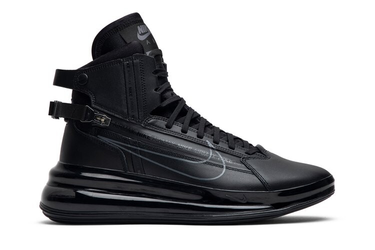 Кроссовки Nike Air Max 720 Saturn 'Triple Black', черный
Кроссовки Nike Air Max 720 Saturn 'Triple Black', черный