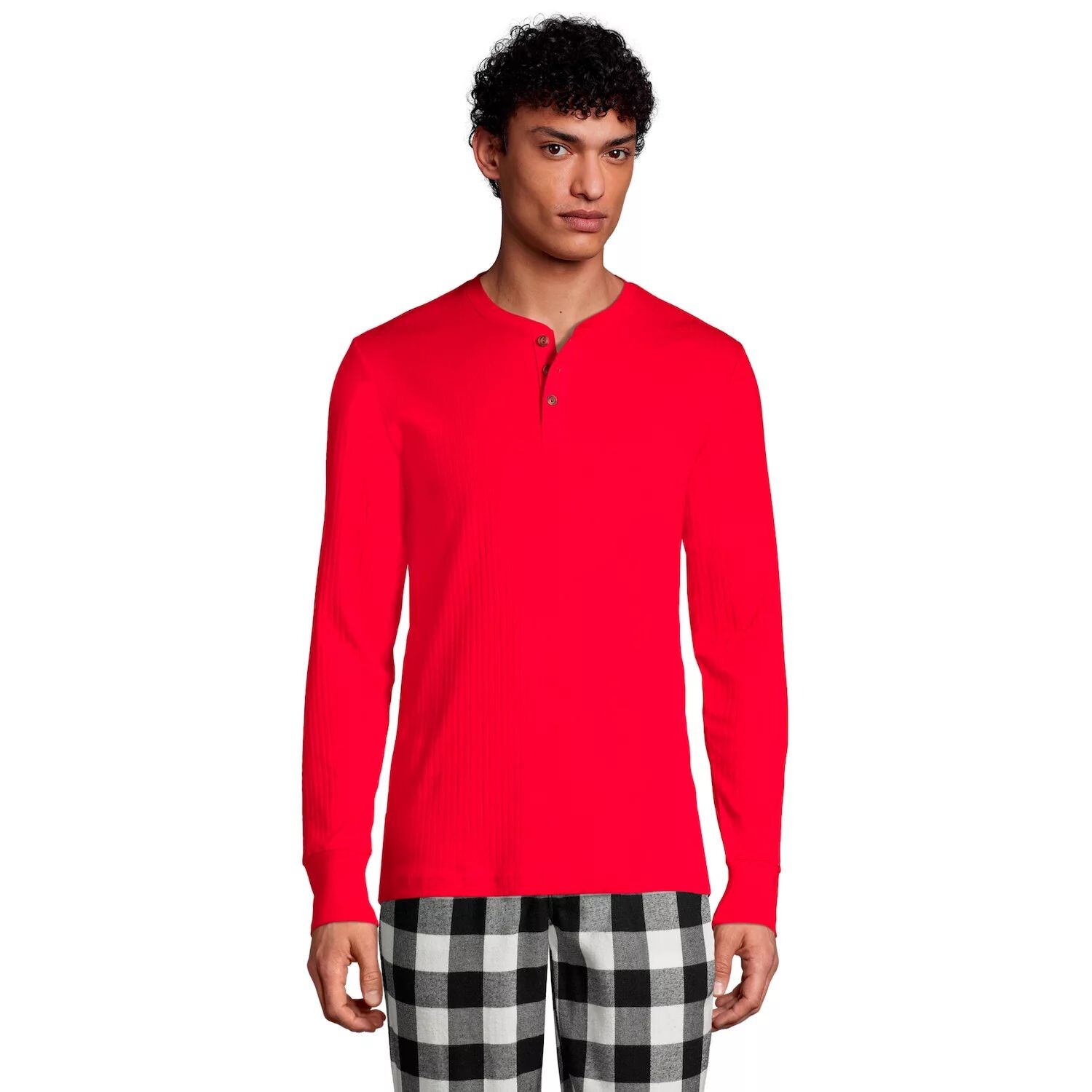 Вязаная пижама в рубчик Big & Tall Henley Lands' End
Вязаная пижама в рубчик Big & Tall Henley Lands' End