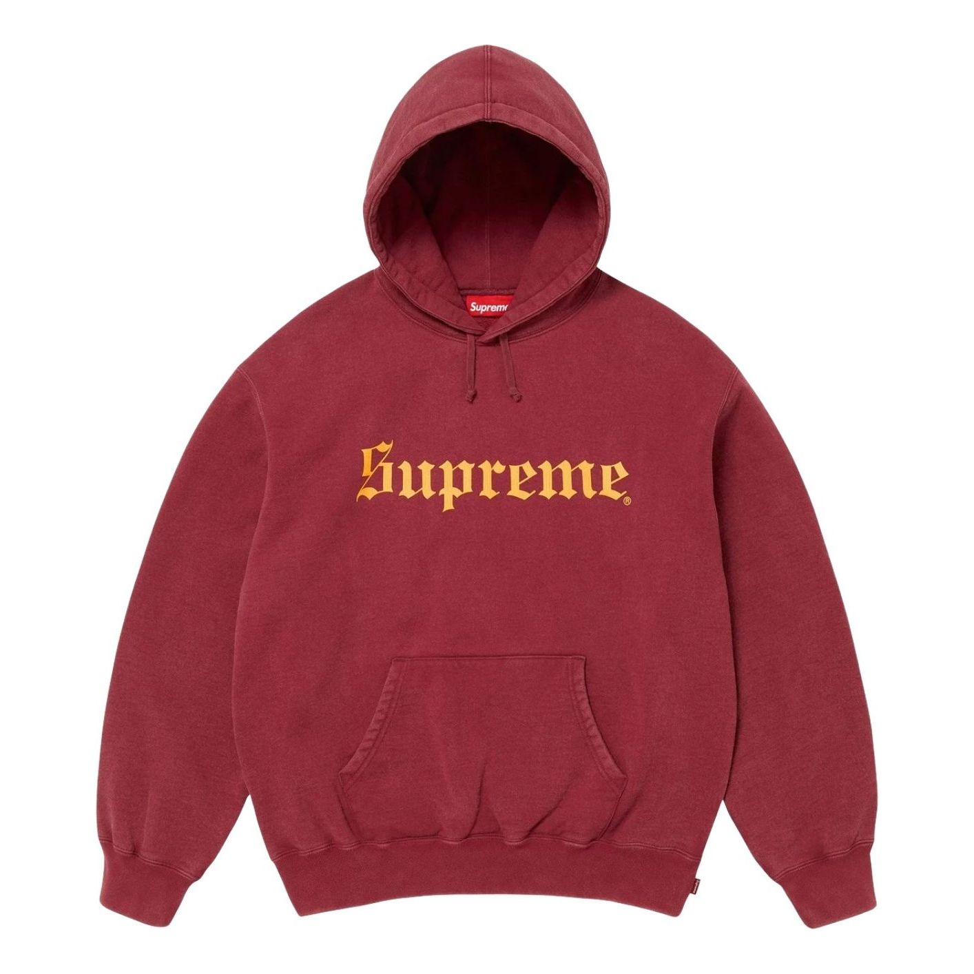 Толстовка Supreme FW25 Washed Old English Hooded Sweatshirt 'Cardinal'
Толстовка Supreme FW25 Washed Old English Hooded Sweatshirt 'Cardinal'
