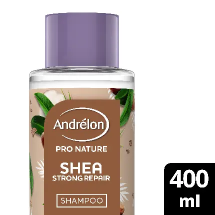 Andrelon Pro Nature Shea Strong Repair Шампунь - 400 мл Andrélon 
Andrelon Pro Nature Shea Strong Repair Шампунь - 400 мл Andrélon