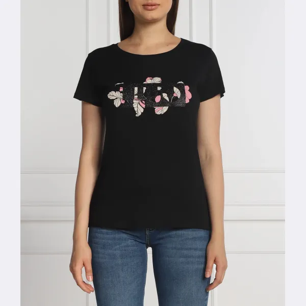 Футболка стандартного кроя Liu Jo, черный
Футболка стандартного кроя Liu Jo, черный