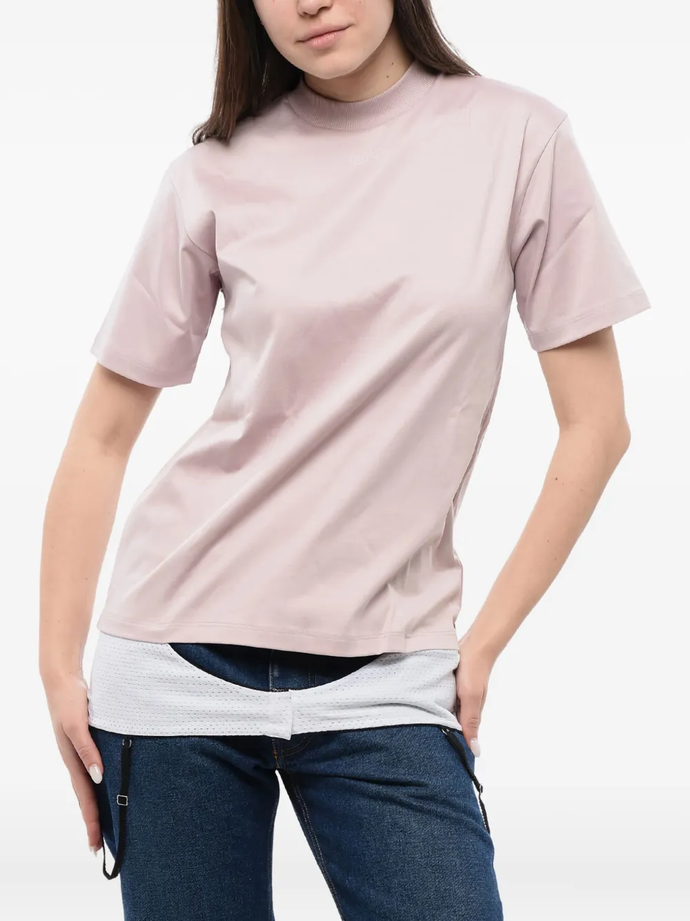 Футболка с вышитым логотипом OFF-WHITE, розовый
Футболка с вышитым логотипом OFF-WHITE, розовый