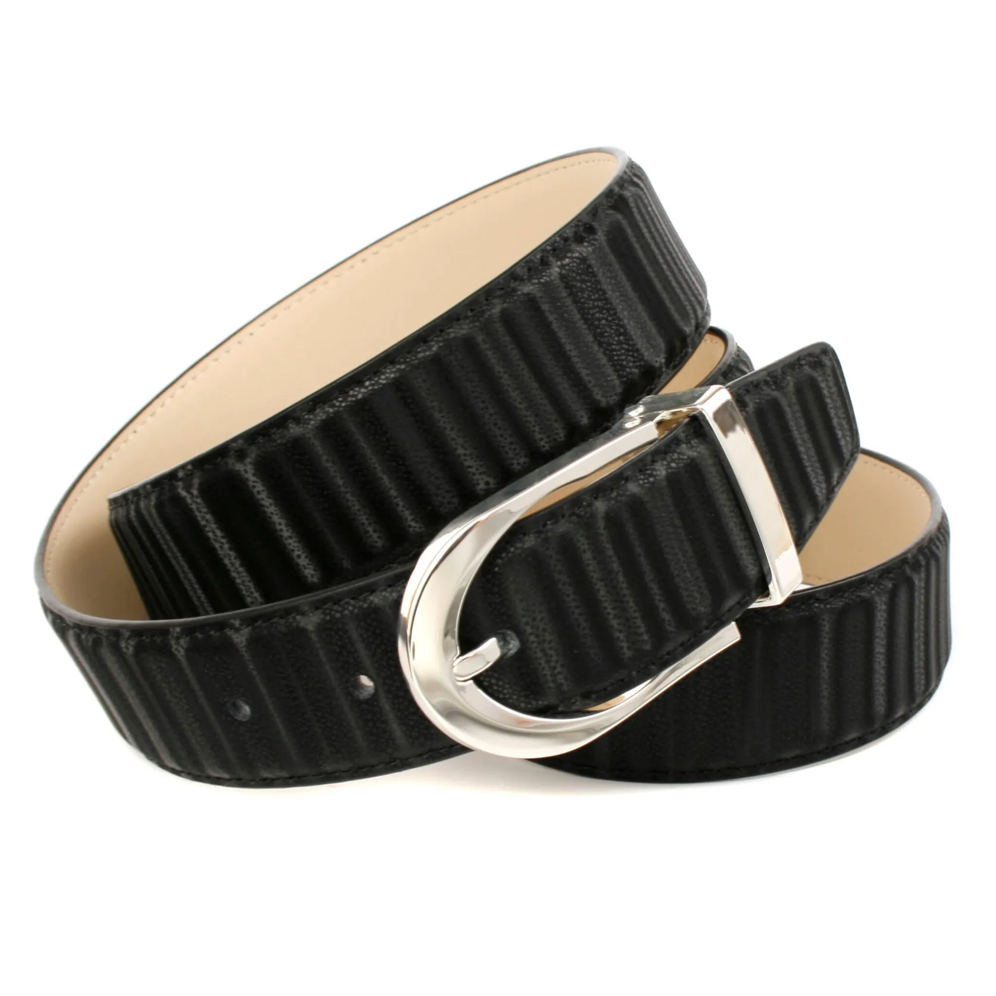 Кожаный ремень Anthoni Crown, ремень из инновационной кожи с 3D-видом, черный
Кожаный ремень Anthoni Crown, ремень из инновационной кожи с 3D-видом, черный