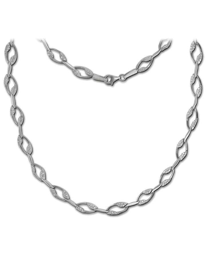 SilberDream Женское колье SilverDream из серебра 925 пробы с узором «Лозочка», длина около 45 см
SilberDream Женское колье SilverDream из серебра 925 пробы с узором «Лозочка», длина около 45 см