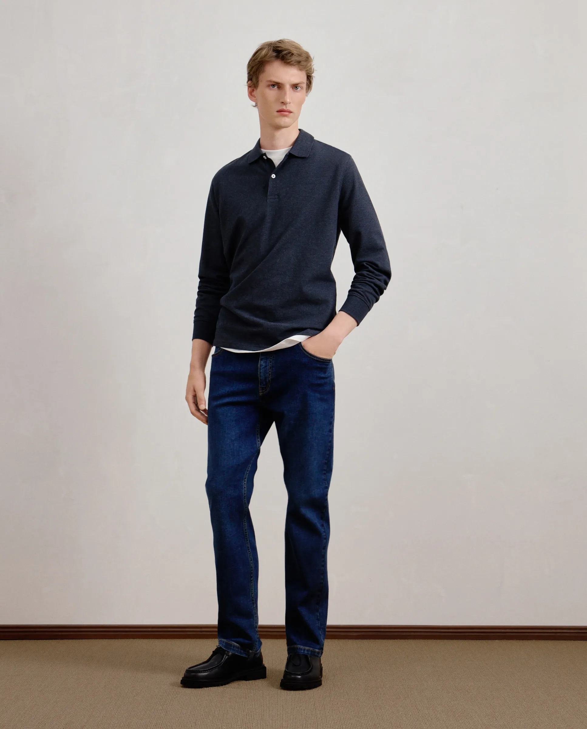 Мужские спортивные хлопковые брюки с пятью карманами Dustin, темно-синий
Мужские спортивные хлопковые брюки с пятью карманами Dustin, темно-синий