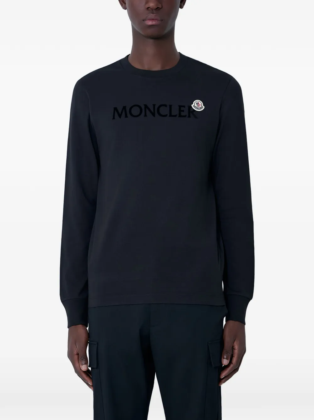 Свитшот с логотипом Moncler, черный
Свитшот с логотипом Moncler, черный