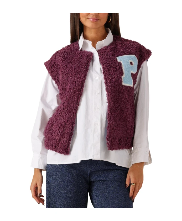 Бейсбольный жилет "Тедди" Pom Amsterdam, фиолетовый
Бейсбольный жилет "Тедди" Pom Amsterdam, фиолетовый