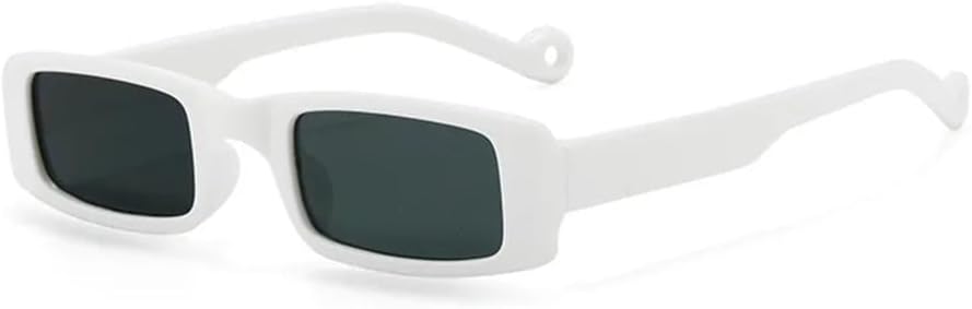 Женские солнцезащитные очки прямоугольной формы, модные квадратные очки в узкой оправе, винтажные солнцезащитные очки, мужские солнцезащитные очки в стиле ретро, черные UJNHGQ, White
Женские солнцезащитные очки прямоугольной формы, модные квадратные очки в узкой оправе, винтажные солнцезащитные очки, мужские солнцезащитные очки в стиле ретро, черные UJNHGQ, White