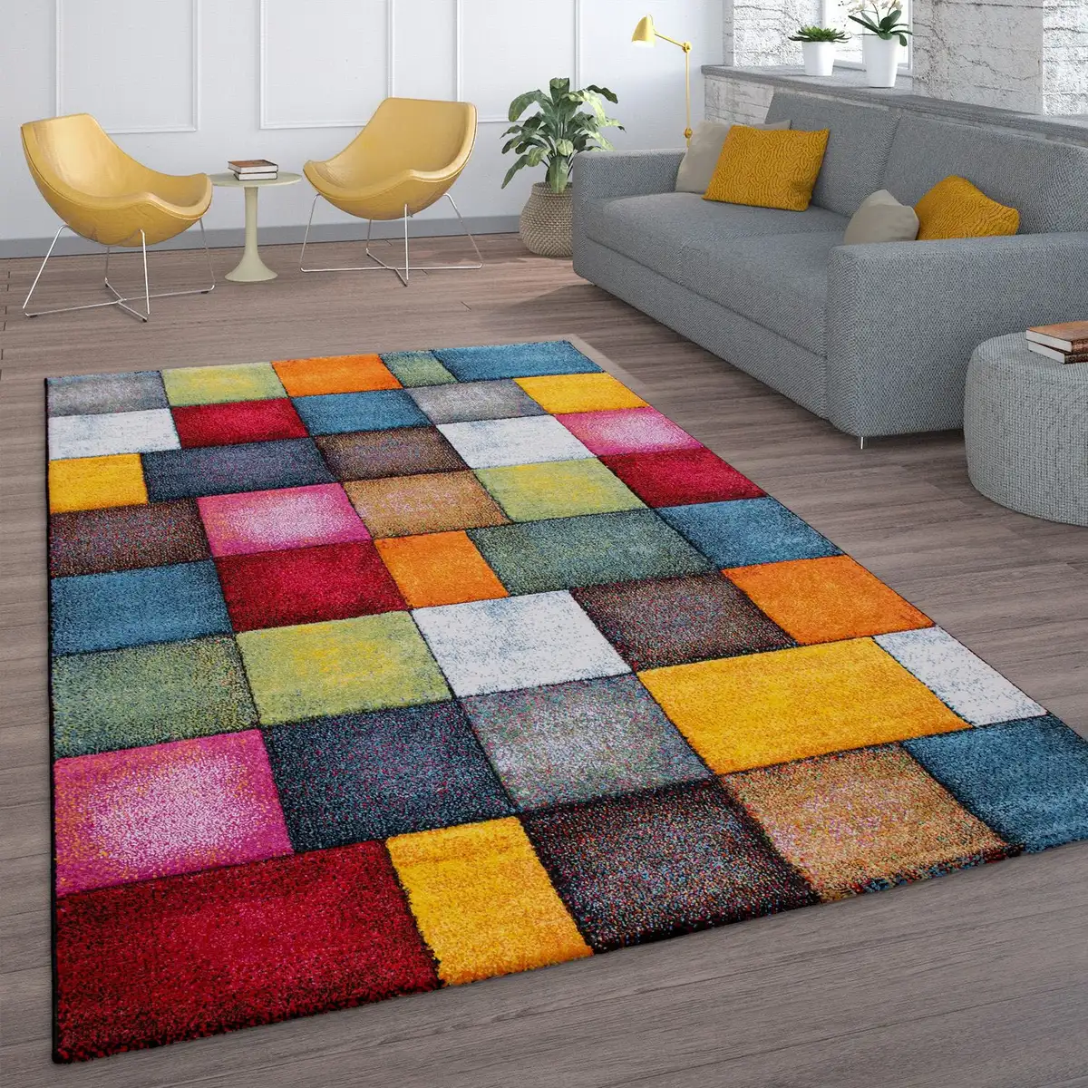 Ковер Paco Home "Smaragd 753", прямоугольный, короткий ворс, 3D-дизайн, с клетчатым рисунком, также доступен в виде дорожки 80х300 см, цвет mehrfarbig
Ковер Paco Home "Smaragd 753", прямоугольный, короткий ворс, 3D-дизайн, с клетчатым рисунком, также доступен в виде дорожки 80х300 см, цвет mehrfarbig