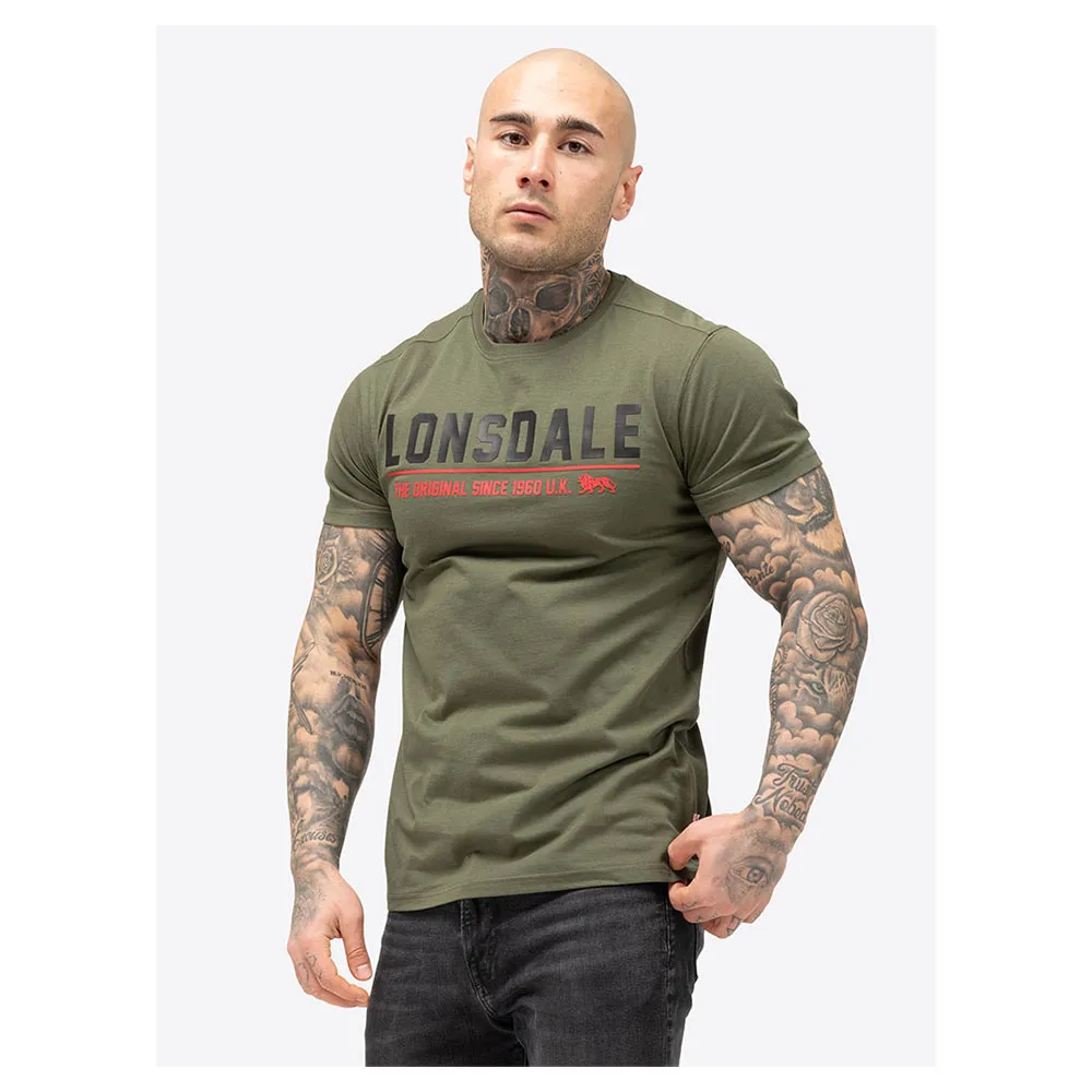 Футболка с коротким рукавом Lonsdale Crantock, зеленый
Футболка с коротким рукавом Lonsdale Crantock, зеленый