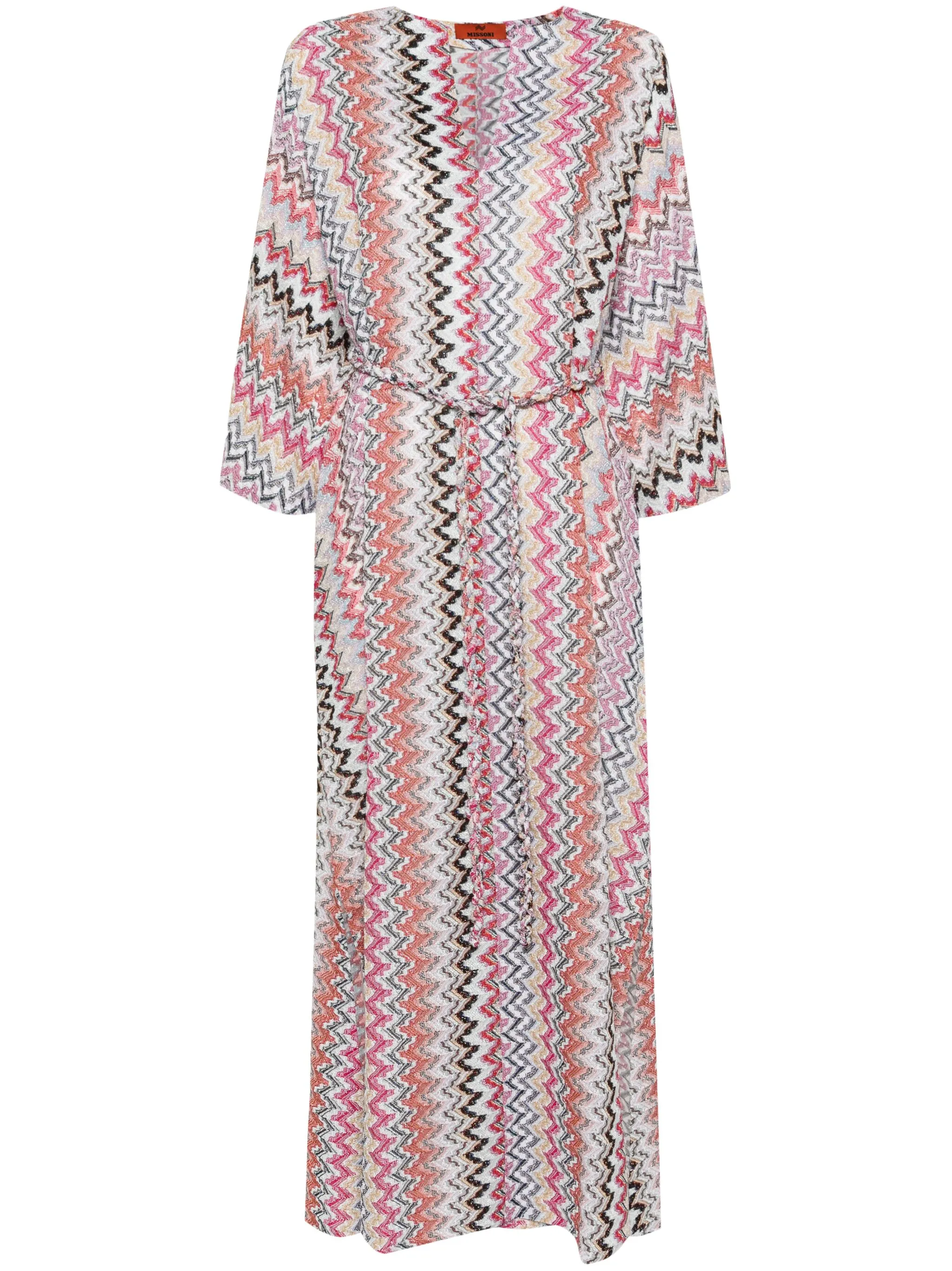 Платье макси с узором зигзаг Missoni, белый
Платье макси с узором зигзаг Missoni, белый