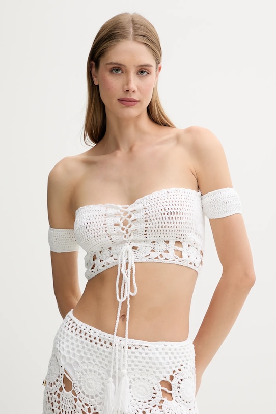 Пляжный топ Guess, бежевый
Пляжный топ Guess, бежевый