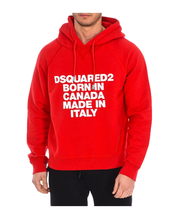 Толстовка с капюшоном Dsquared2, красный
Толстовка с капюшоном Dsquared2, красный