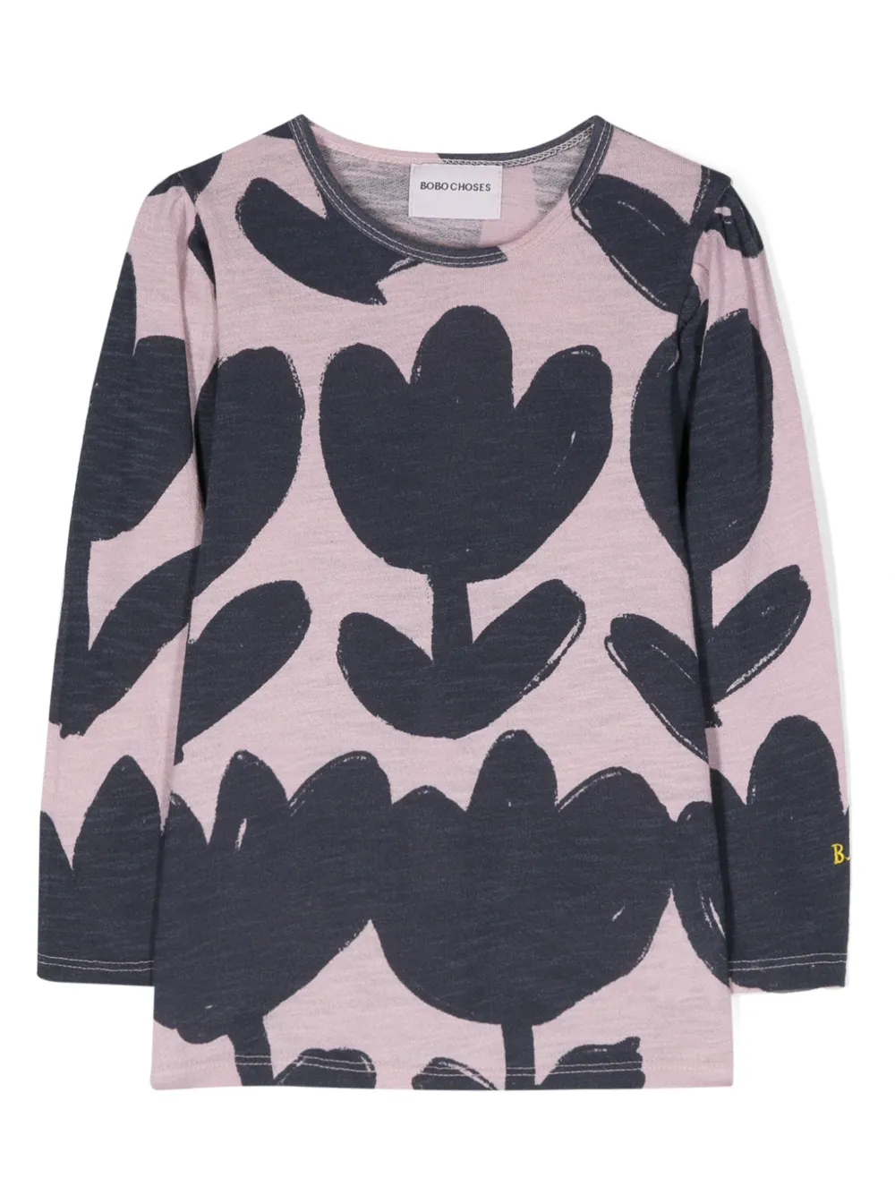 Футболка с длинными рукавами и цветочным принтом Bobo Choses, розовый
Футболка с длинными рукавами и цветочным принтом Bobo Choses, розовый