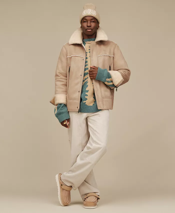 Мужская удлиненная куртка Thayden с длинными рукавами Luxe Fluff от UGG Ugg, загар/бежевый
Мужская удлиненная куртка Thayden с длинными рукавами Luxe Fluff от UGG Ugg, загар/бежевый