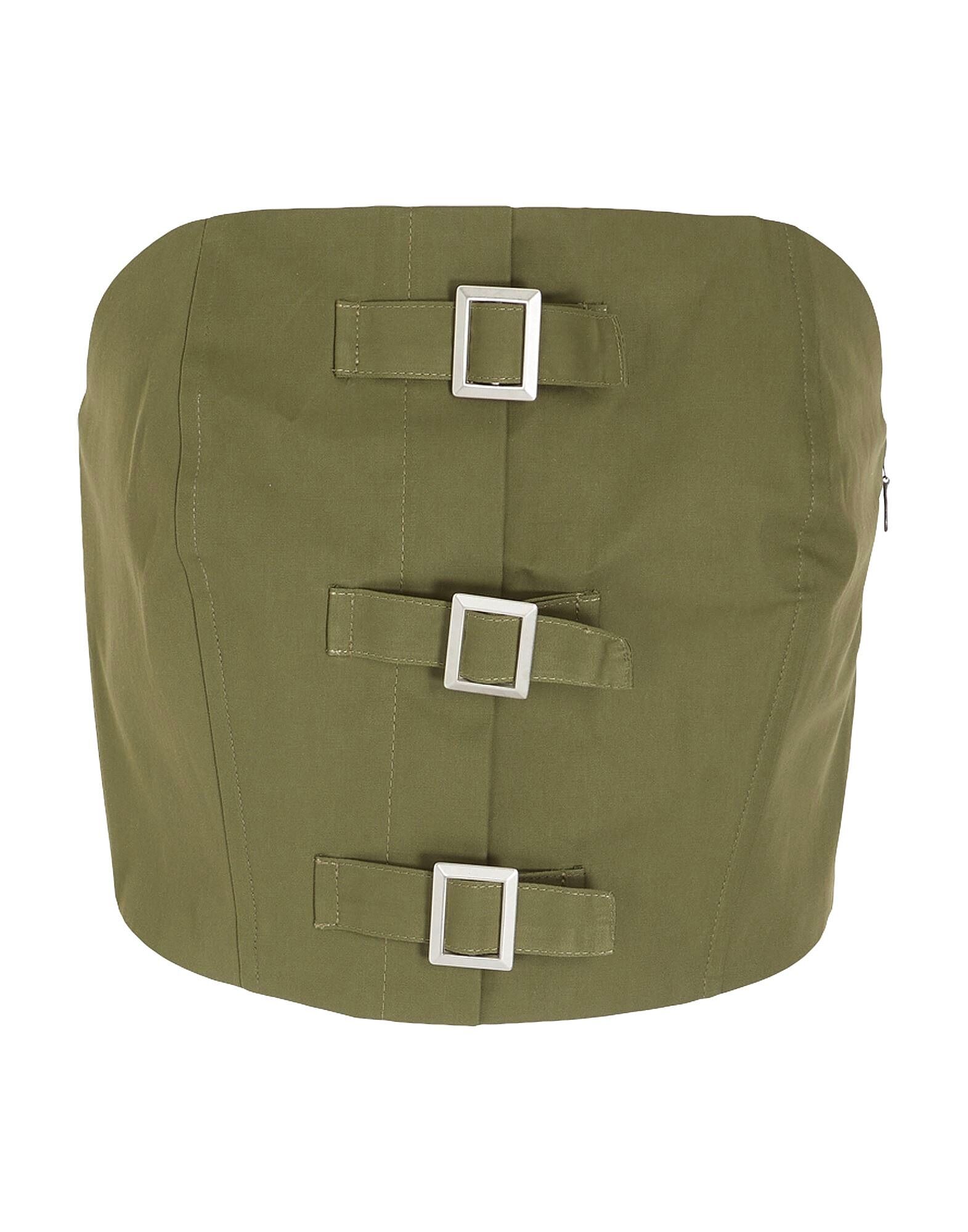 Топ Bandeau Bustier W/ Front Buckles 8 By Yoox, зеленый
Топ Bandeau Bustier W/ Front Buckles 8 By Yoox, зеленый