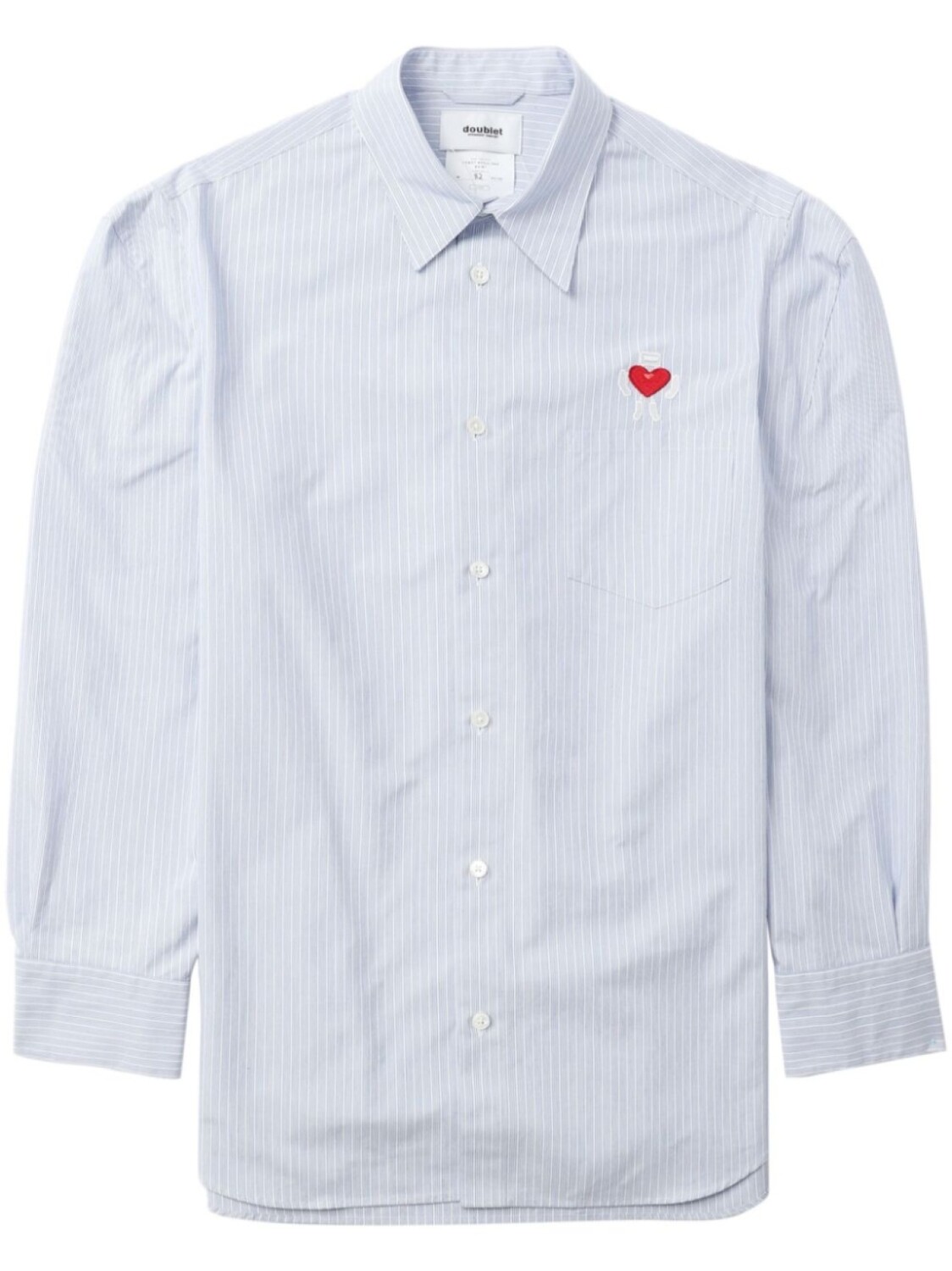 Полосатая рубашка Robot Shoulder Doublet, синий
Полосатая рубашка Robot Shoulder Doublet, синий