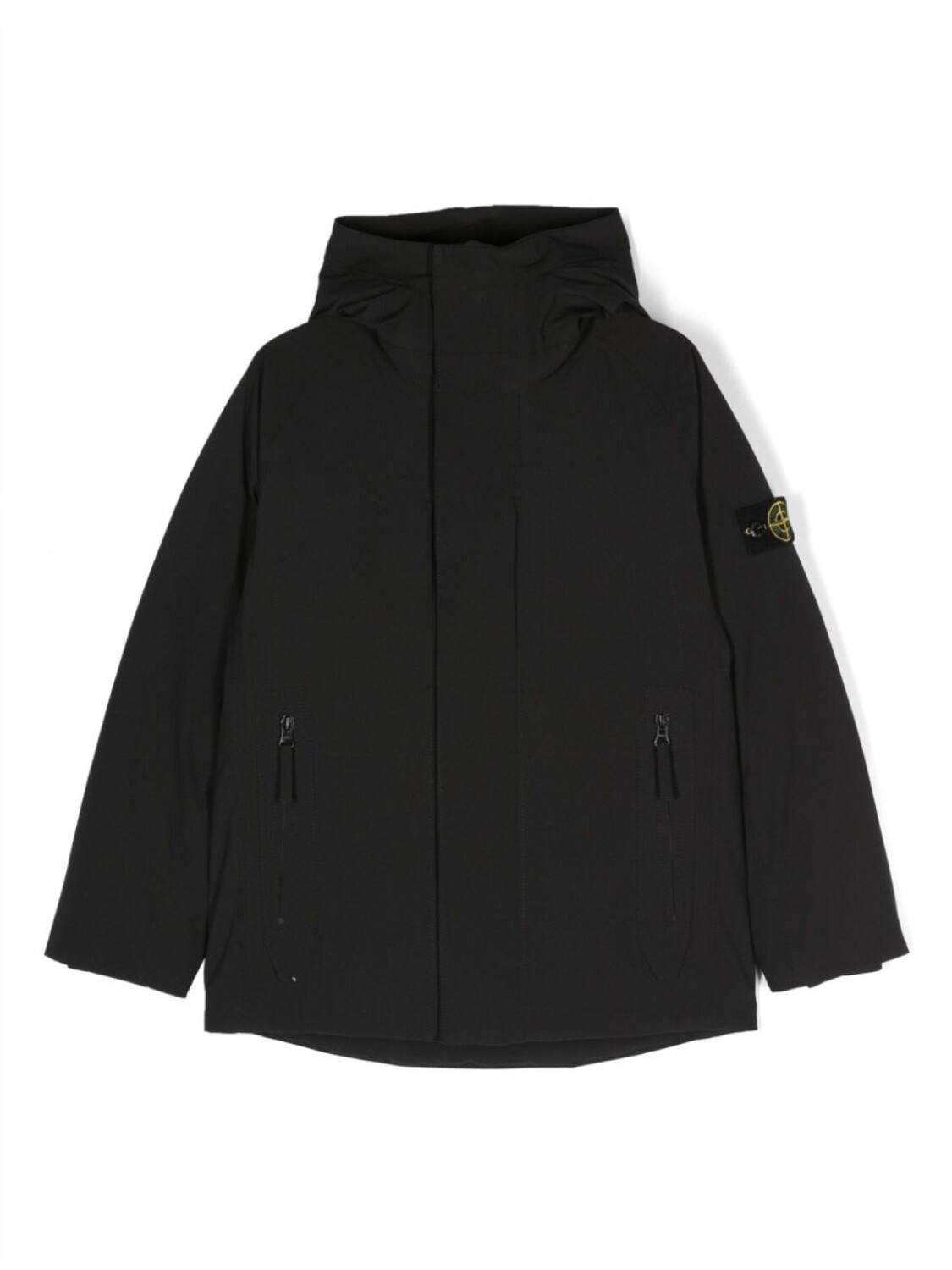 Stone Island Junior пуховик с логотипом Compass, черный
Stone Island Junior пуховик с логотипом Compass, черный
