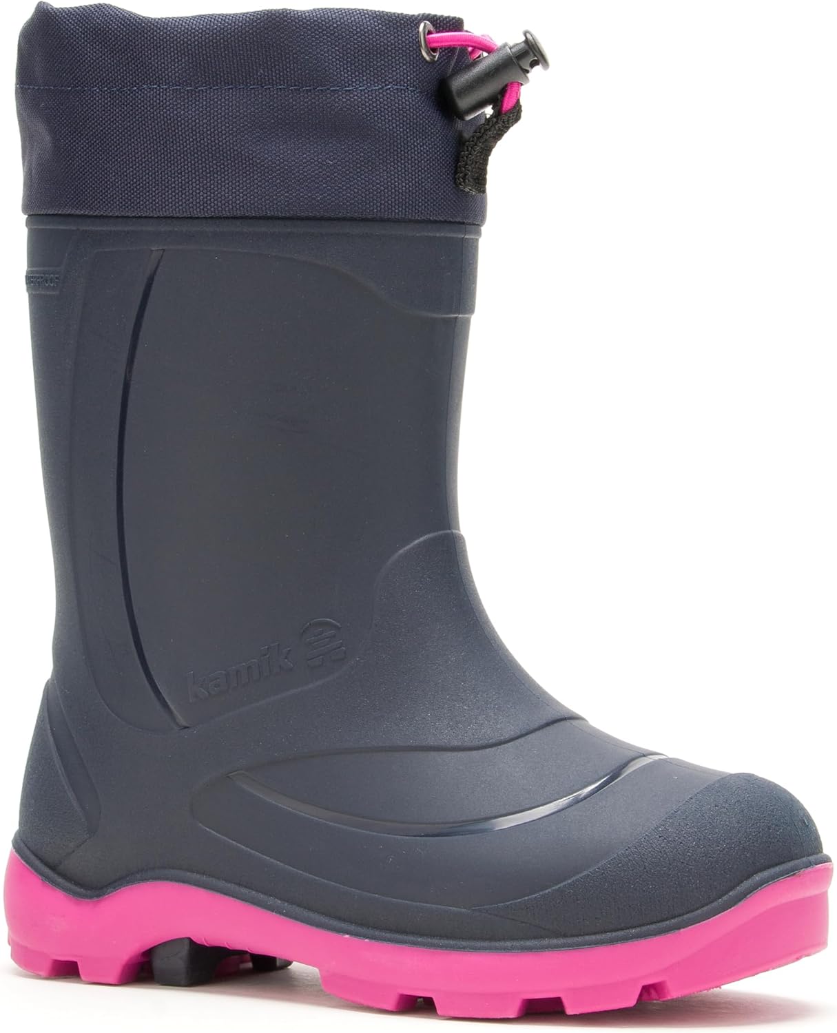 Детские зимние ботинки Kamik Snobuster1 - водонепроницаемые детские снежные ботинки - регулируемый воротник и съемная утепленная подкладка - влагоотводящая внутренняя подкладка - подошва из синтетической резины - круглый носок, темно-синий
Детские зимние ботинки Kamik Snobuster1 - водонепроницаемые детские снежные ботинки - регулируемый воротник и съемная утепленная подкладка - влагоотводящая внутренняя подкладка - подошва из синтетической резины - круглый носок, темно-синий
