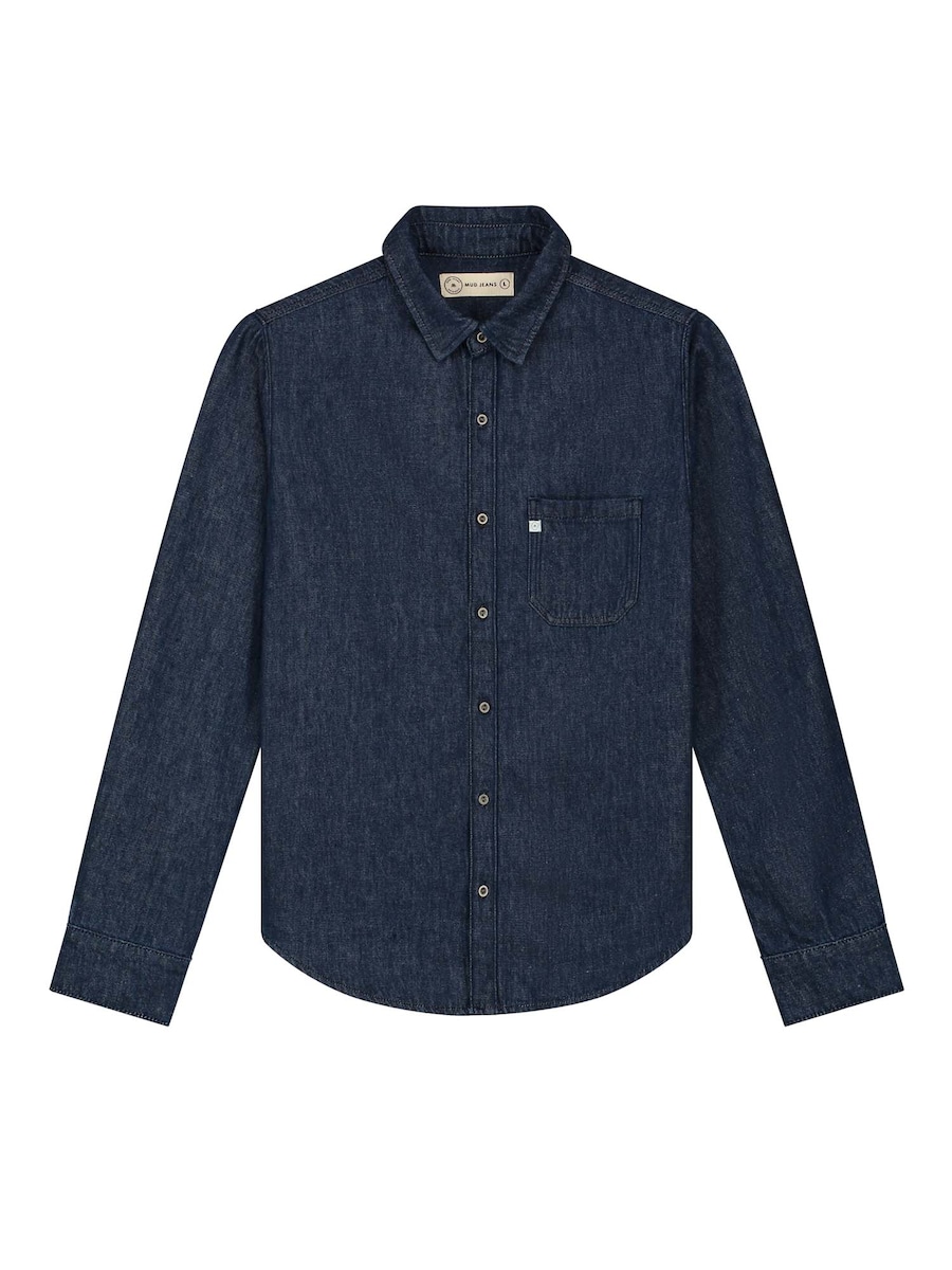 Рубашка на пуговицах классического кроя MUD Jeans Stanley, Blue Denim
Рубашка на пуговицах классического кроя MUD Jeans Stanley, Blue Denim