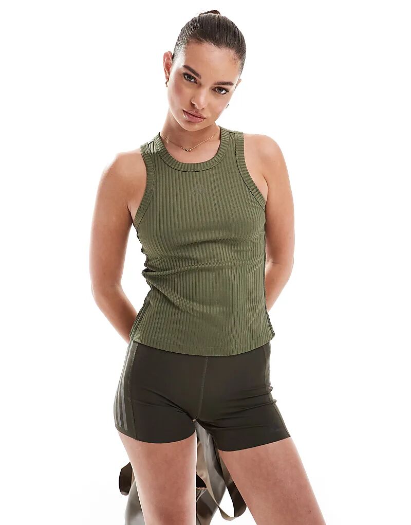 Майка adidas Training rib в оливково-зеленом цвете adidas performance
Майка adidas Training rib в оливково-зеленом цвете adidas performance