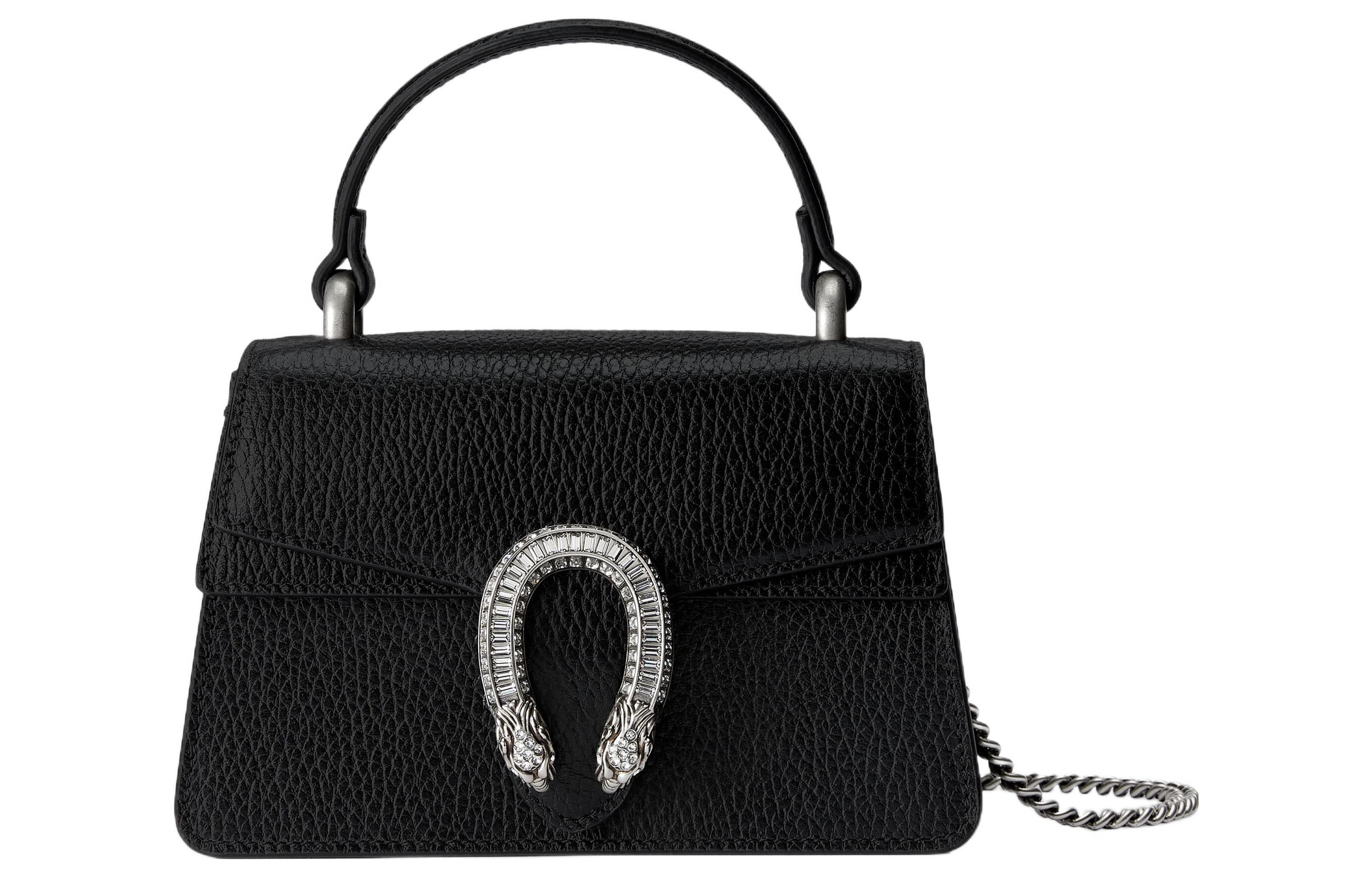 Кожаная сумка через плечо Dionysus, миниатюрная женская сумка-кроссбоди, черная GUCCI
Кожаная сумка через плечо Dionysus, миниатюрная женская сумка-кроссбоди, черная GUCCI