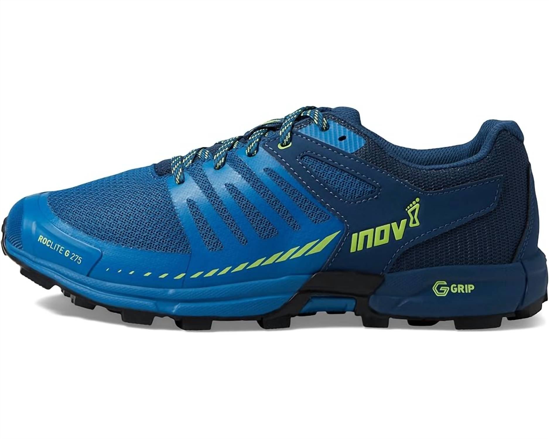 Мужские кроссовки Roclite G 275 V2 в цвете синий/темно-синий/лайм Inov-8
Мужские кроссовки Roclite G 275 V2 в цвете синий/темно-синий/лайм Inov-8
