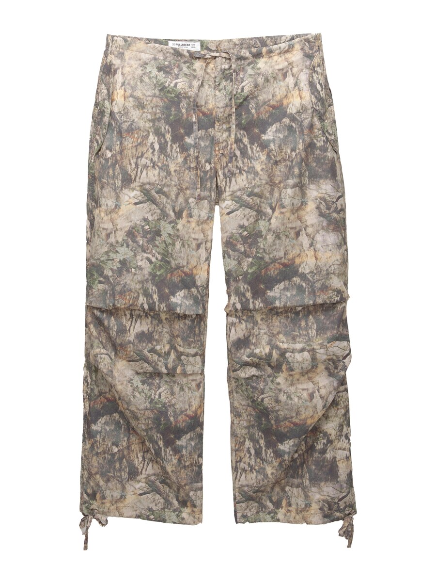 Брюки свободного кроя Pull&Bear, капучино/темно-коричневый
Брюки свободного кроя Pull&Bear, капучино/темно-коричневый