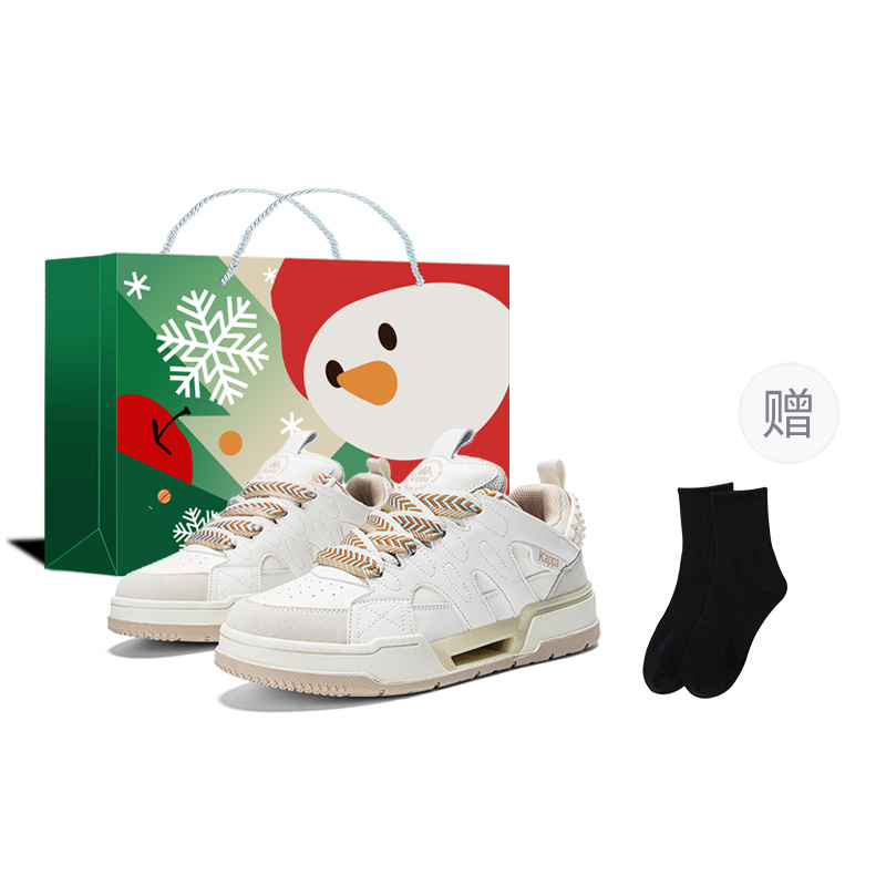 Kappa Термостойкие противоскользящие и износостойкие низкие скейтерские кроссовки унисекс бело-коричневые (в комплекте носки), цвет White Brown (Comes with Socks) 
Kappa Термостойкие противоскользящие и износостойкие низкие скейтерские кроссовки унисекс бело-коричневые (в комплекте носки), цвет White Brown (Comes with Socks)