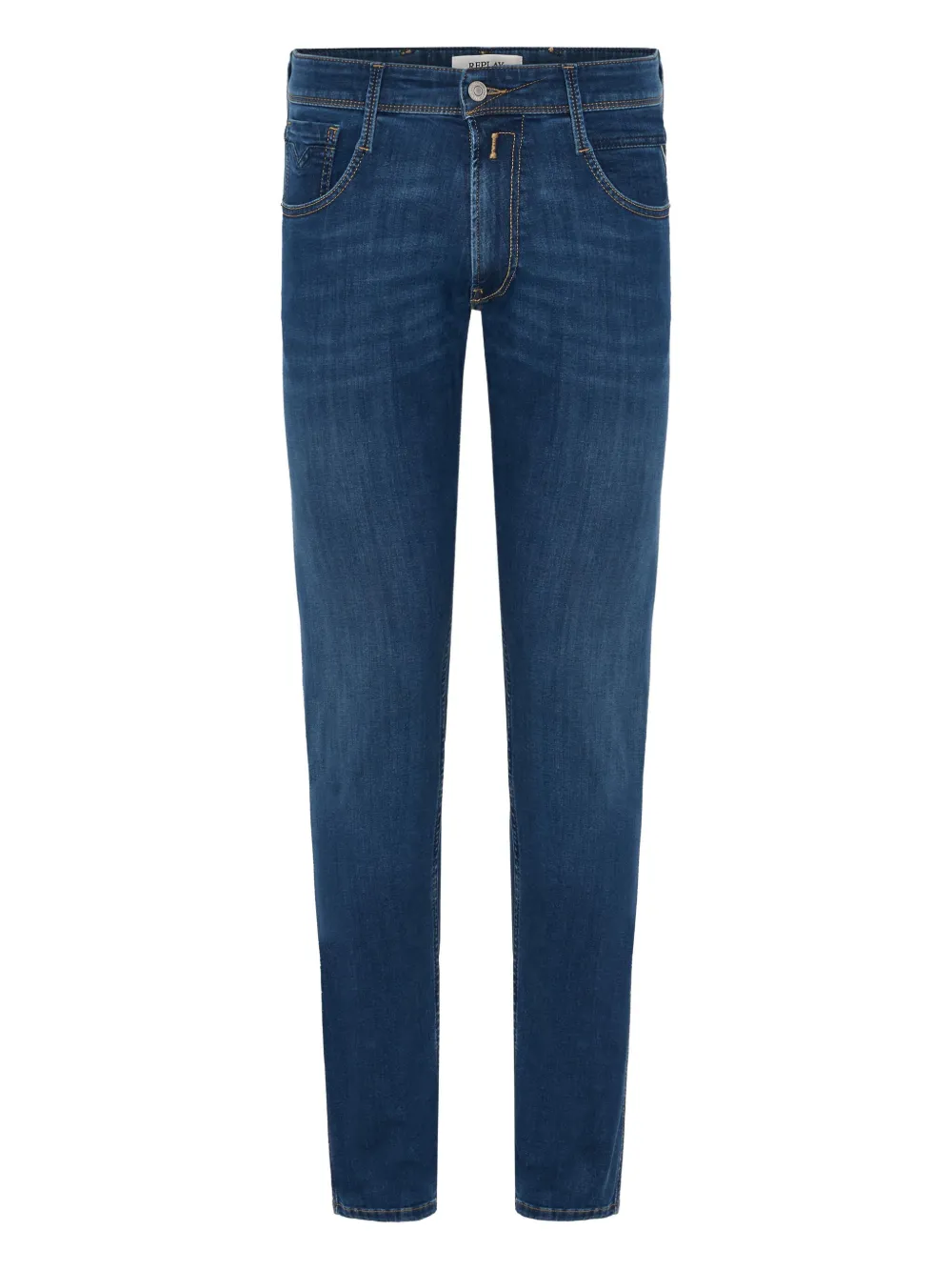 Джинсы с нашивкой-логотипом Replay, синий
Джинсы с нашивкой-логотипом Replay, синий