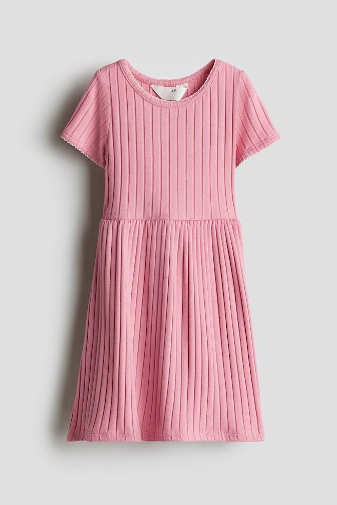 Платье из трикотажного полотна H&M, розовый
Платье из трикотажного полотна H&M, розовый