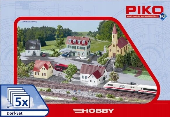 Набор из пяти городских зданий, Пико 61925 Piko
Набор из пяти городских зданий, Пико 61925 Piko