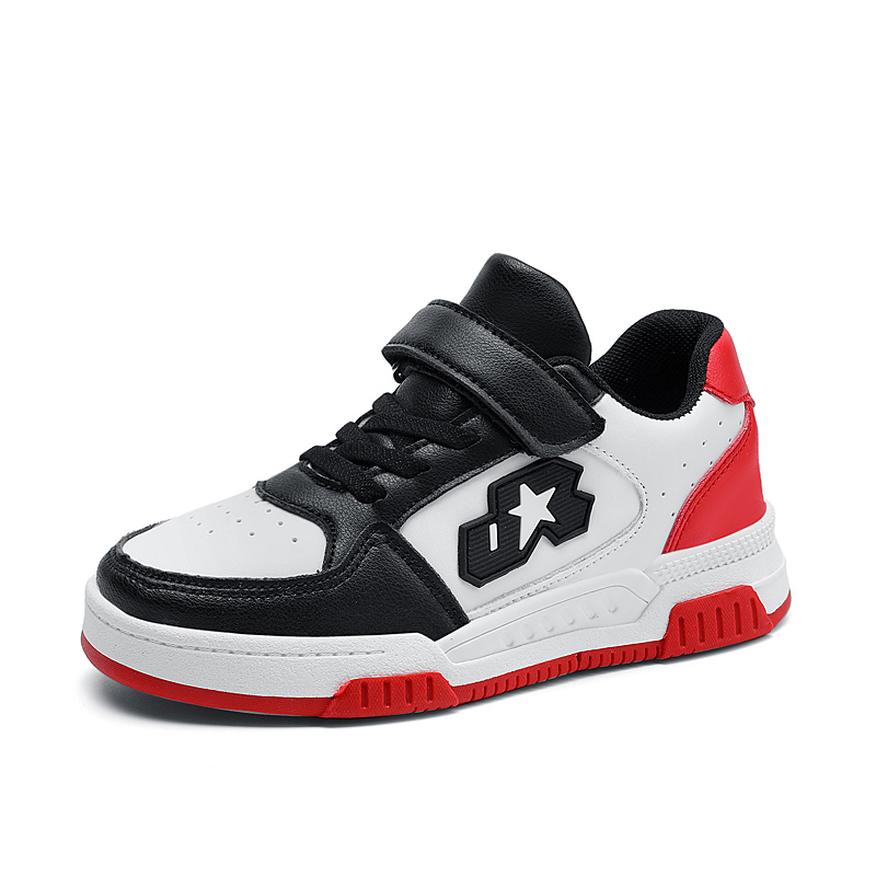 Детские кроссовки для скейтбординга с низким верхом, устойчивые к ударам и износу KUPE, черный/красный
Детские кроссовки для скейтбординга с низким верхом, устойчивые к ударам и износу KUPE, черный/красный