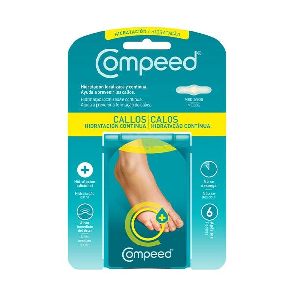 Лечение средних мозолей 6 шт Compeed
Лечение средних мозолей 6 шт Compeed