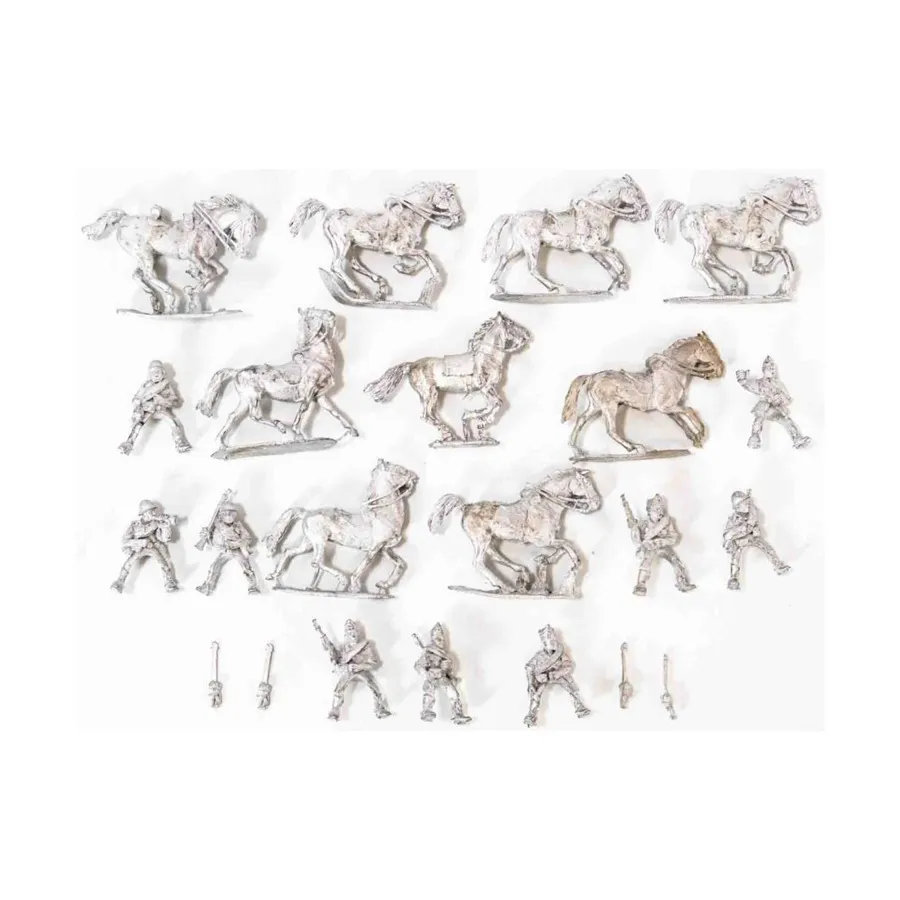 Коллекция русской кавалерии времен Второй мировой войны №1, Miscellaneous Historical Miniatures - Loose Miniatures (28mm) (Unidentifiable Manufacturer)
Коллекция русской кавалерии времен Второй мировой войны №1, Miscellaneous Historical Miniatures - Loose Miniatures (28mm) (Unidentifiable Manufacturer)