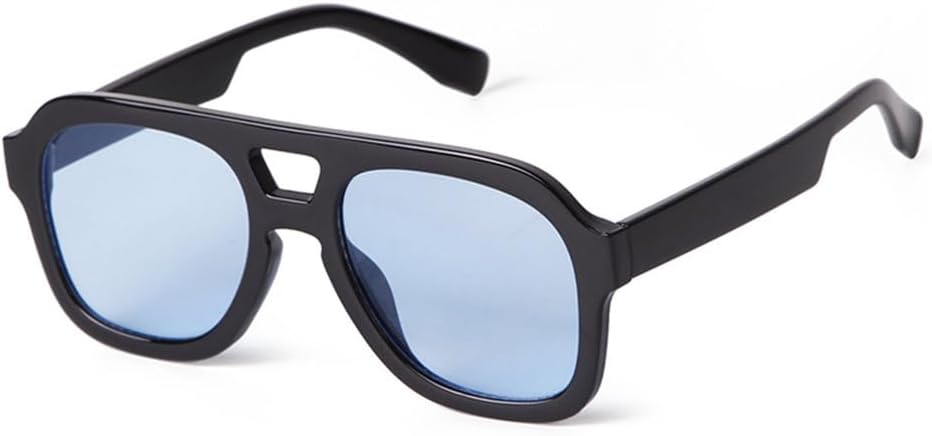 Винтажные солнцезащитные очки в черепаховой оправе синего цвета для женщин и мужчин, модные, с двойной перемычкой, оранжевыми линзами, с защитой от УФ-излучения TYUVIVO, C8
Винтажные солнцезащитные очки в черепаховой оправе синего цвета для женщин и мужчин, модные, с двойной перемычкой, оранжевыми линзами, с защитой от УФ-излучения TYUVIVO, C8